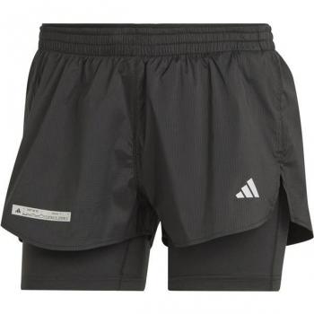 Pantalones Cortos de Running Adidas Ultimate 2 en 1 para Mujer Color Negro