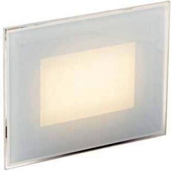 Aplique empotrable LED exterior Slab blanco 3W 440Lm IP65 4000K