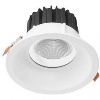 Downlight LED Dorit 1 bombilla Aluminio blanco mate