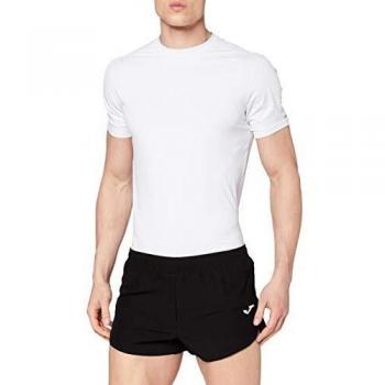 Joma Olimpia Men's Running Shorts - Black, Elastic and Flexible