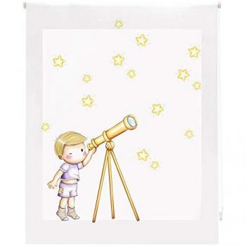 Estor Enrollable Infantil Traslúcido Estampado Digital 165x180 cm HSCI98005