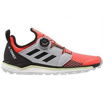 adidas Terrex Agravic Boa, Zapatillas Deportivas Hombre, Solar Red/Core Black/Grey Two F17, 44 EU