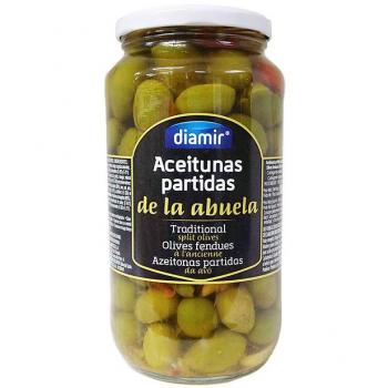Aceitunas Partidas Diamir 950 g