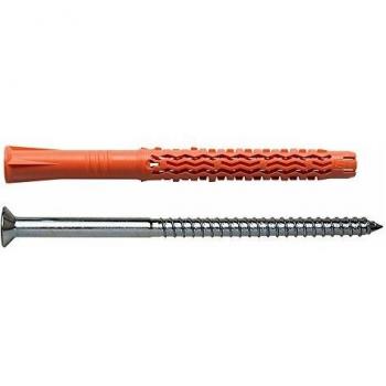 Mungo M1060100 - Taco de nylon y tornillo MUNGO MQL-ST 8x80 / Torx T40 Set de 100 Piezas