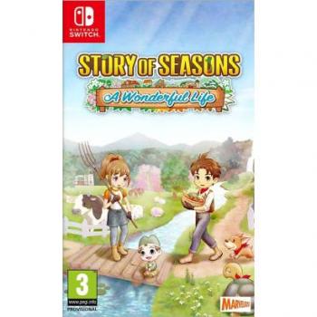 Story of Seasons: A Wonderful Life - Juego para Consola Nintendo Switch, compatible con Nintendo Switch, simulación de vida y granja, gráficos en 3D, multijugador local, personalización de personajes y granjas, interacción con personajes