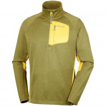 Columbia Jackson Creek™ Ii Half Zip Mossy Green Hthr, Antique Moss XL