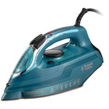Plancha de vapor Russell Hobbs Powersteam Ultra Suave Coco 3100W, 230 g/min, 0.35 l, Antigoteo, Azul