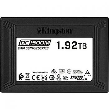 Kingston DC1500M U.2 NVMe SSD -SEDC1500M/1920G