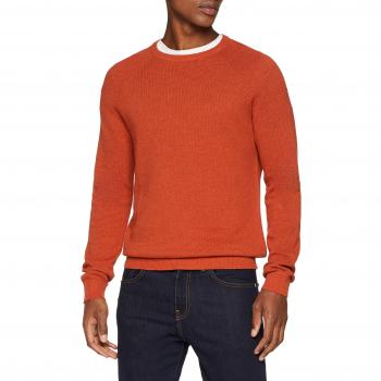 Esprit 098ee2i016, suéter para Hombre, Naranja