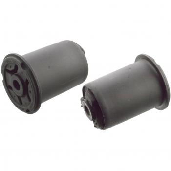 Cojinete de control de brazo FEBI BILSTEIN 09054, características: fabricado en goma y metal, diseñado para la viga del eje, proporciona aislamiento de vibraciones y ruido, compatible con varios modelos de vehículos