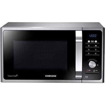 Microondas Samsung 23 Litros 800W Solo con Sistema de Distribución Triple - Plata