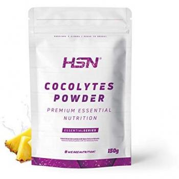 Agua de Coco en Polvo Sabor Piña Cocolytes 150 g | 9 Porciones | Electrolitos (Cloro, Sodio, Potasio) | No-GMO, Vegano, Sin Gluten