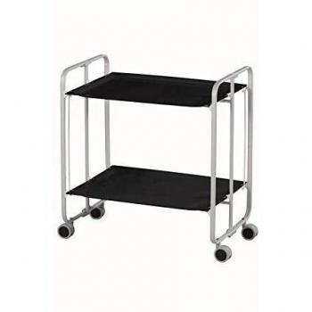 CARRITO DE TE PLEGABLE GRISNEGRO