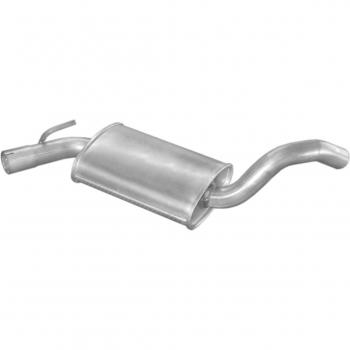 Silenciador central universal 4MAX 0219-01-03030P con características de diseño universal, adecuado para diferentes modelos de vehículos, fabricado en materiales resistentes a la corrosión y altas temperaturas, que proporciona una reducción efectiva 