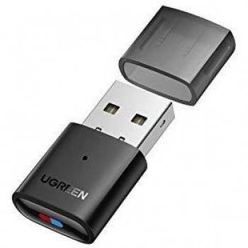 UGREEN Adaptador USB Bluetooth para PS4, Dongle Bluetooth 5.0 Compatible con PlayStation PS5, PS4 Pro,Swtich Dock, USB Transmisor Bluetooth para Altavoz/Auriculares Bluetooth,Plug y Play, A2DP Estéreo