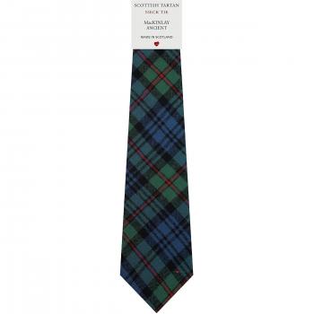 Mens All Wool Tie Woven Scotland - MacKinlay Ancient Tartan
