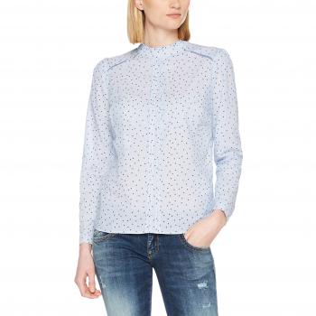 Naf Naf Hicaro C1, Camiseta de Manga Larga Para Mujer, Bleu
