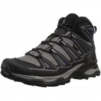Salomon L37782100, Botas de Senderismo para Mujer, Gris