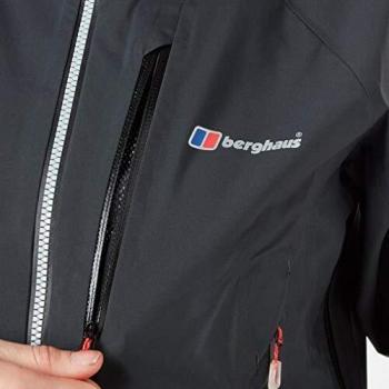 berghaus WOMENS EXTREM 5000 VENTED WATERPROOF JACKET BLACK/BLACK
