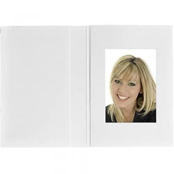 Daiber 02610 - Marco (Color Blanco, Papel, 4,5 x 6,5 cm)