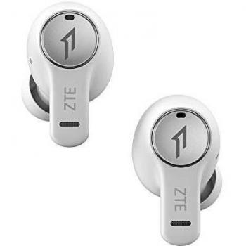 Auriculares inalámbricos ZTE Live Buds, TWS, Bluetooth 5.0, Cancelación de ruido ambiental ENC, Sonido estéreo, 4 micrófonos, 20 horas de batería, Resistencia al agua IPX4, Control táctil, Negro