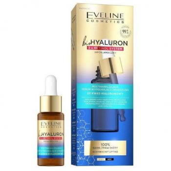 Eveline Cosmetics Bio Hyaluron 3x Retinol System Anti-Wrinkle Filler Serum 18 ml