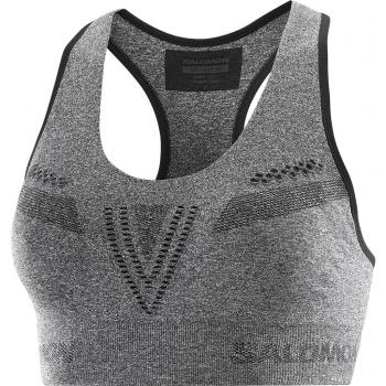 Salomon Essential Move On Seamless Sujetador Deportivo Femenino Negro XL