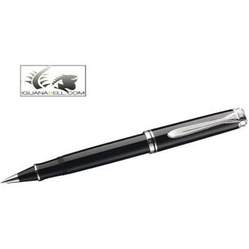 Pelikan Roller Pen Souverän R805 Black-plateado plata