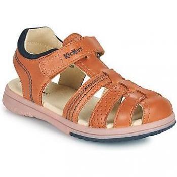Sandalias Kickers Platinium Camel para Mujer, Niña y Niño EU 31