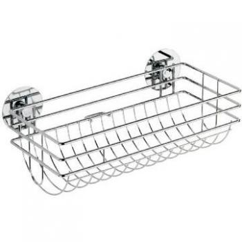 WENKO Turbo-Loc® portarrollos de cocina - fijar sin taladrar, Metal cromado, 29 x 11 x 14.5 cm, Cromo brillante
