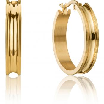 Isabella Ford Harriet Gold Creole Earrings for Women