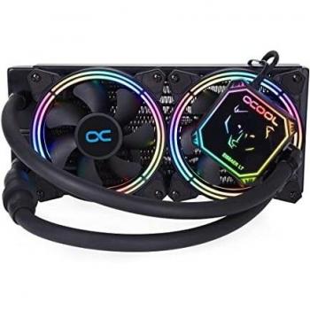 Alphacool Eisbaer Aurora LT240 CPU Digital RGB Komplett-Wasserkühlung, Black