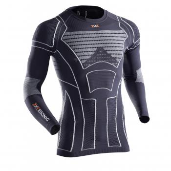 X-Bionic Camiseta M/L Moto Energizer Light Hombre Carbon/Gris Perla XXL Camiseta M/L Moto Energizer Light Hombre Carbon/Gris Perla XXL, Hombre, Carbon/Gris Perla, XXL