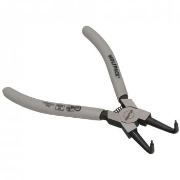 Alicates Arandelas Interiores Curvo 175 mm. Acero Din 5256 - WOLFPACK LINEA PROFESIONAL