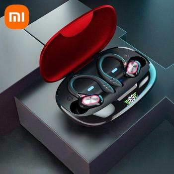 Auriculares Inalámbricos Xiaomi Bluetooth con Micrófono, Gancho Deportivo, Pantalla LED, Estéreo HiFi y Resistencia al Agua