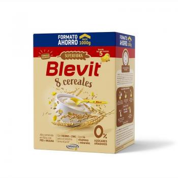 Blevit Super Fibra 8 Cereales 1000 gramos - Alimento infantil con alto contenido de fibra