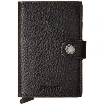 MINIWALLET SECRID VEG BLACK