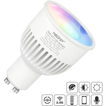 Bombilla LED WiFi GU10 Bulb 6W RGB+CCT, RGB + Blanco dual