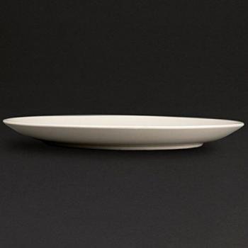 Paquete de: 12 Plato Olympia Coupe Marfil 255mm