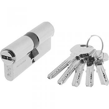 Cilindro de seguridad 40x40 níquel doble embrague YL6 Yale cerradura cilindro YL6 80 40 x 40 Do Em Wg HN