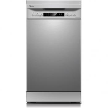 Lavavajillas Midea MFD45S200X.2-ES de Libre Instalación, 10 Servicios, Ancho 45 cm, Acabado Inox