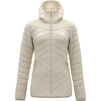 Chaqueta Piumino Salewa Brenta RDS Mujer con Capucha, Talla 34-40, Color Beige