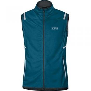 Gore Running Wear Mythos 2.0 Windstopper Soft Shell Light VWMYLM290004 - Chaleco para hombre, color azul, talla M