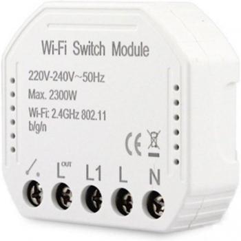 Interruptor de Luz Inteligente Wifi DIY con Control Remoto Smart Life/Tuya, Compatible con Alexa y Google Home