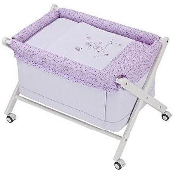 Piccolandy 1903154079200 - Minicuna plegable, 88 x 56 x 68 cm, color blanco
