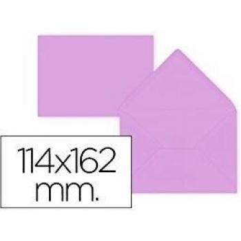 Liderpapel - Sb38 Pack De 15 Sobres, 114 X 162 Mm, Color Lila