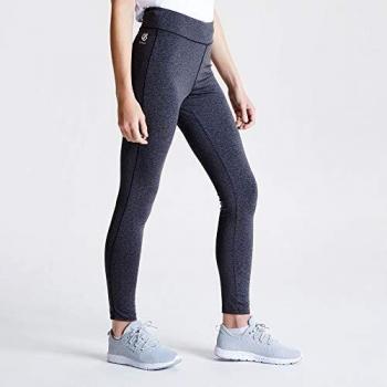 Dare 2B Women's Influential Charcoal Leggings - Size 12 UK (Size 38 EU)