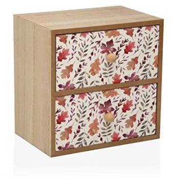Caja-Joyero Versa Aia, tipo de producto: joyero, características: diseño moderno, compartimentos organizadores, material resistente, cierre seguro, acabado elegante