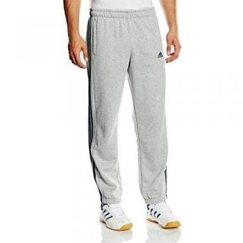 adidas ESS Mid Pant CB - Pantalón para hombre, color gris / azul marino, talla L