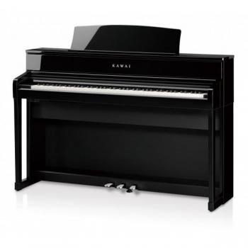 Kawai CA-701 EP Polished Ebony 88-Key Digital Piano with Hammer Mechanism